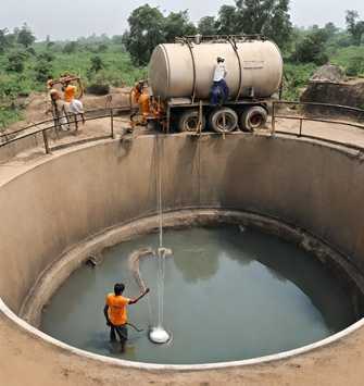 Sludge Removal Water
                                        Tank Cleaning Services